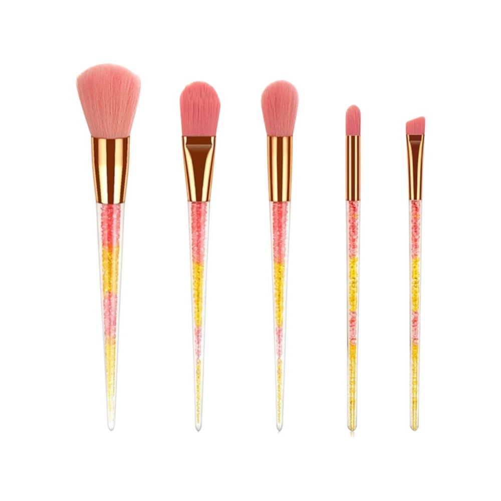 Glitter Handel Makeup Brushes.
